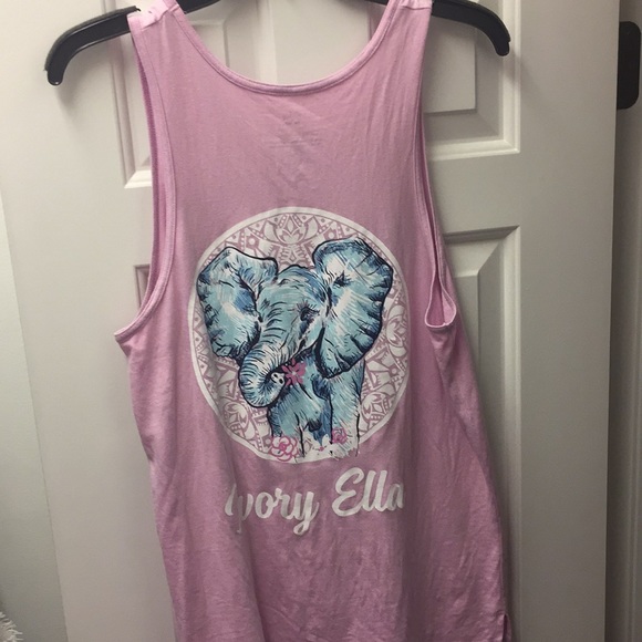 Ivory Ella tank top - Picture 2 of 5